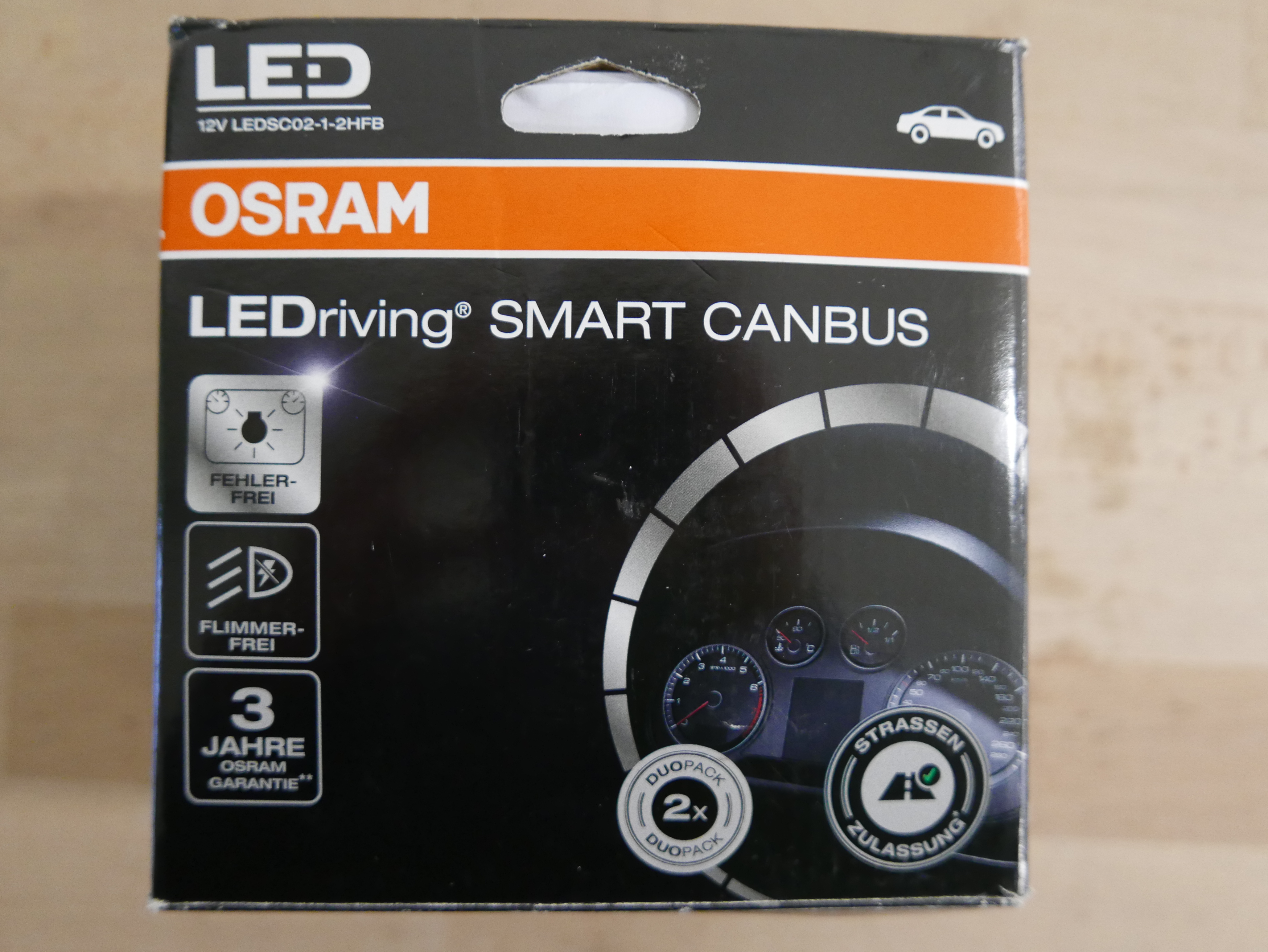 Osram LED smart canbus (Adviesprijs € 36,-)