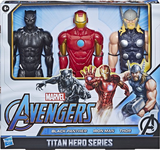 Avengers Titan Hero Series, 3-pack.