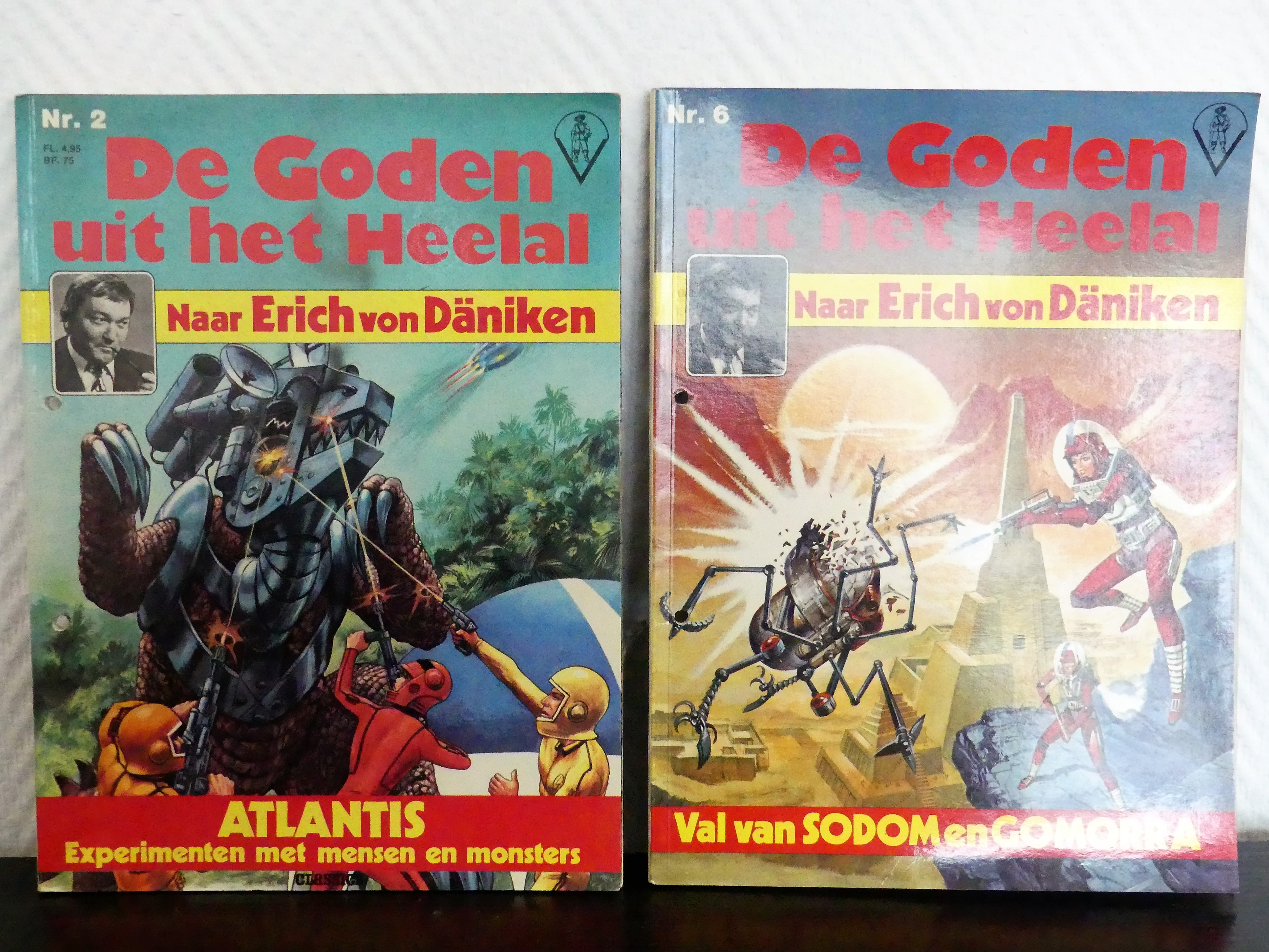 2 Stripalbums De Goden uit het Heelal, 1978