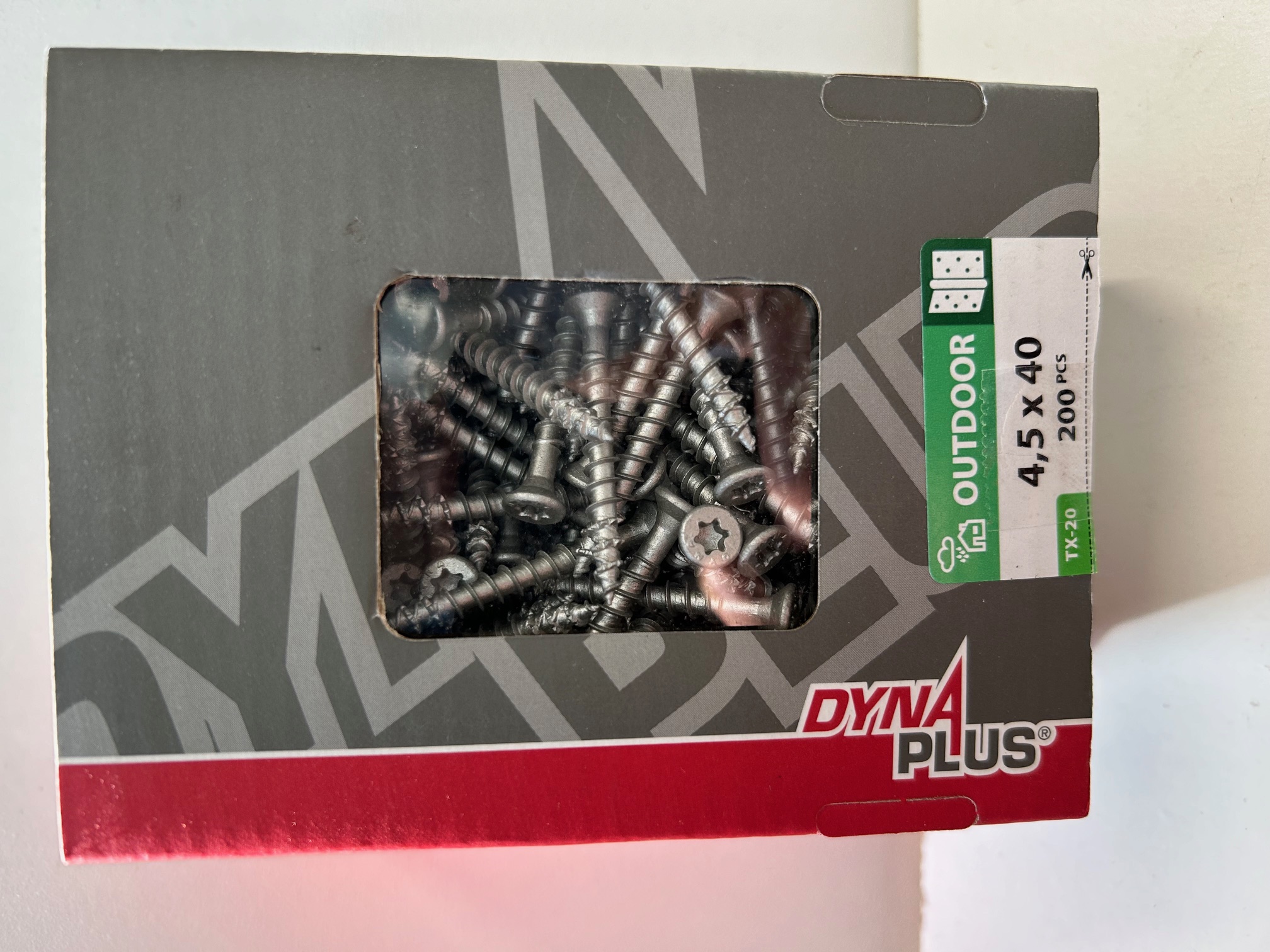 Dyna Plus 4,5 x 40 TX20