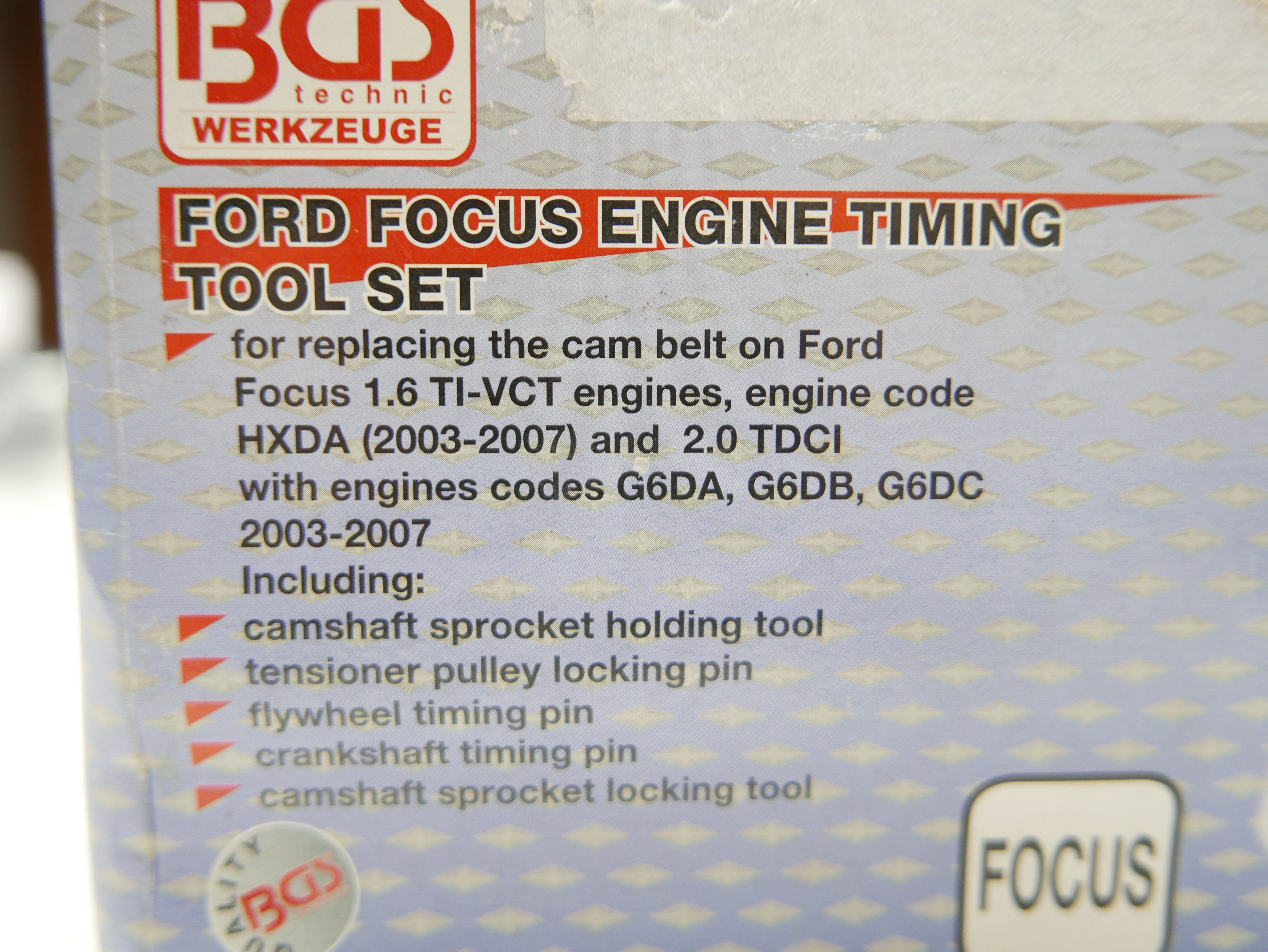 Bas technic timingset voor Ford