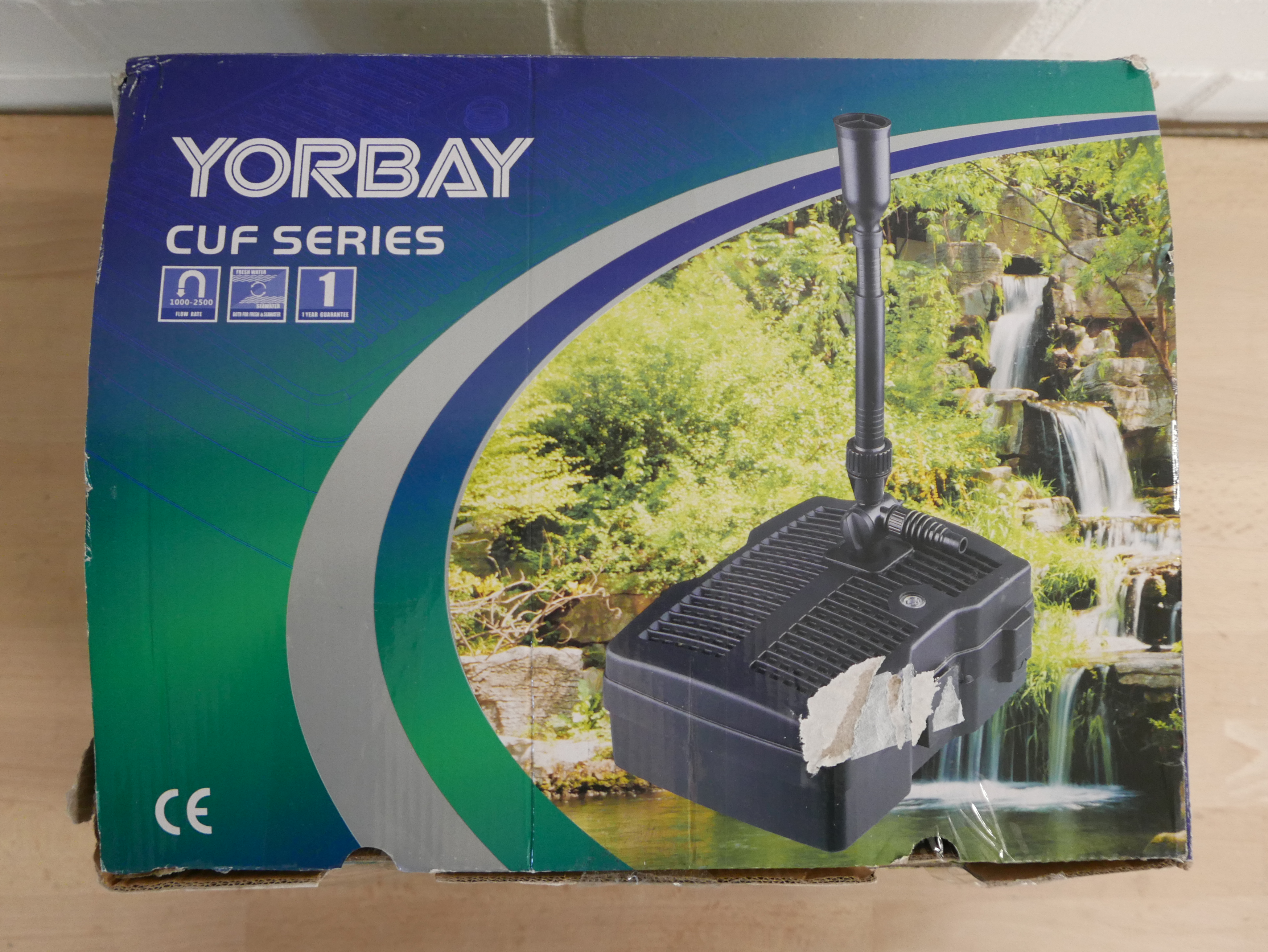 Yorbay CUF-6000 filter vijverpomp 