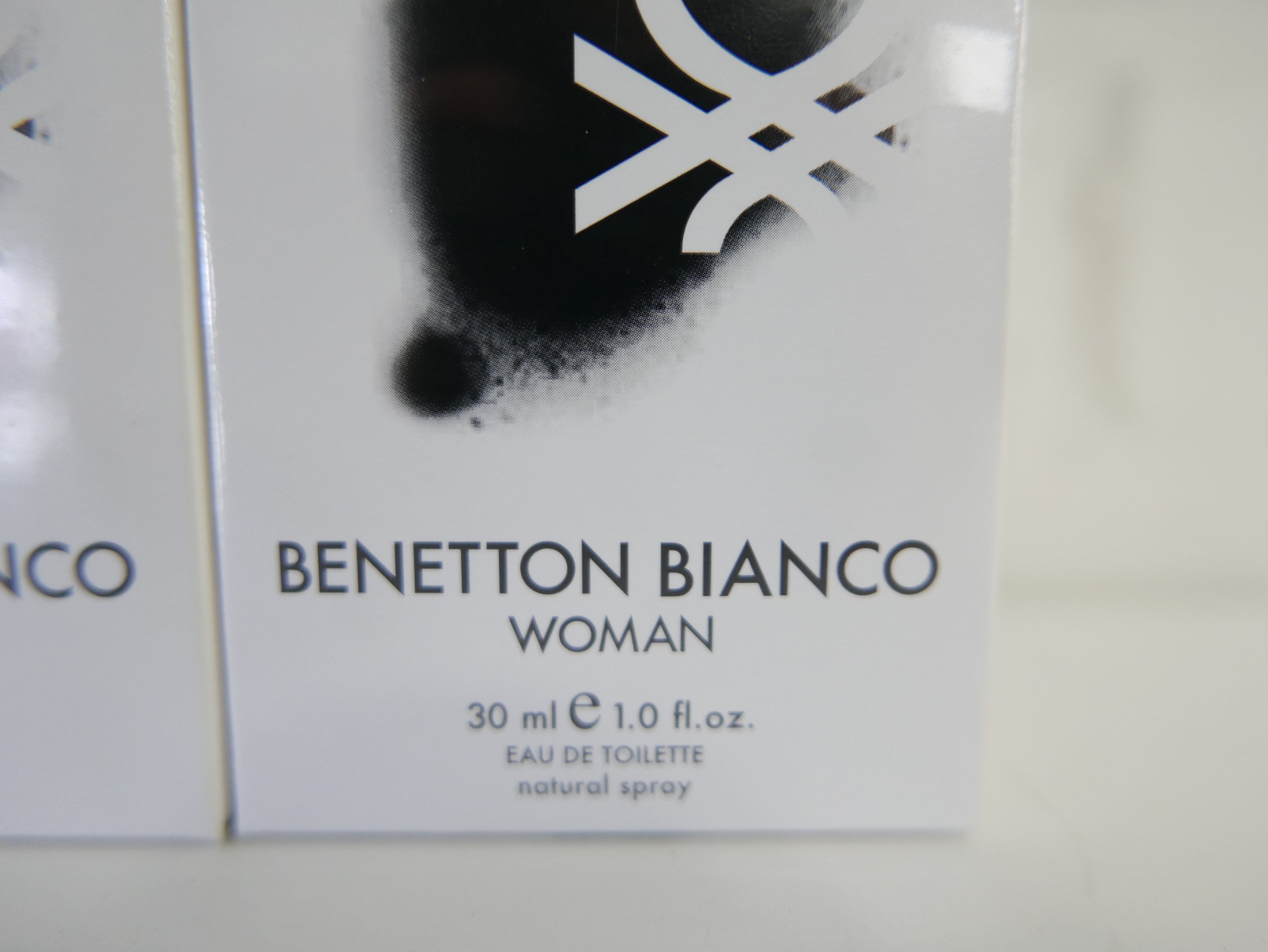 30 Flesjes eau de toilette Benetton Bianco Woman 30 ml