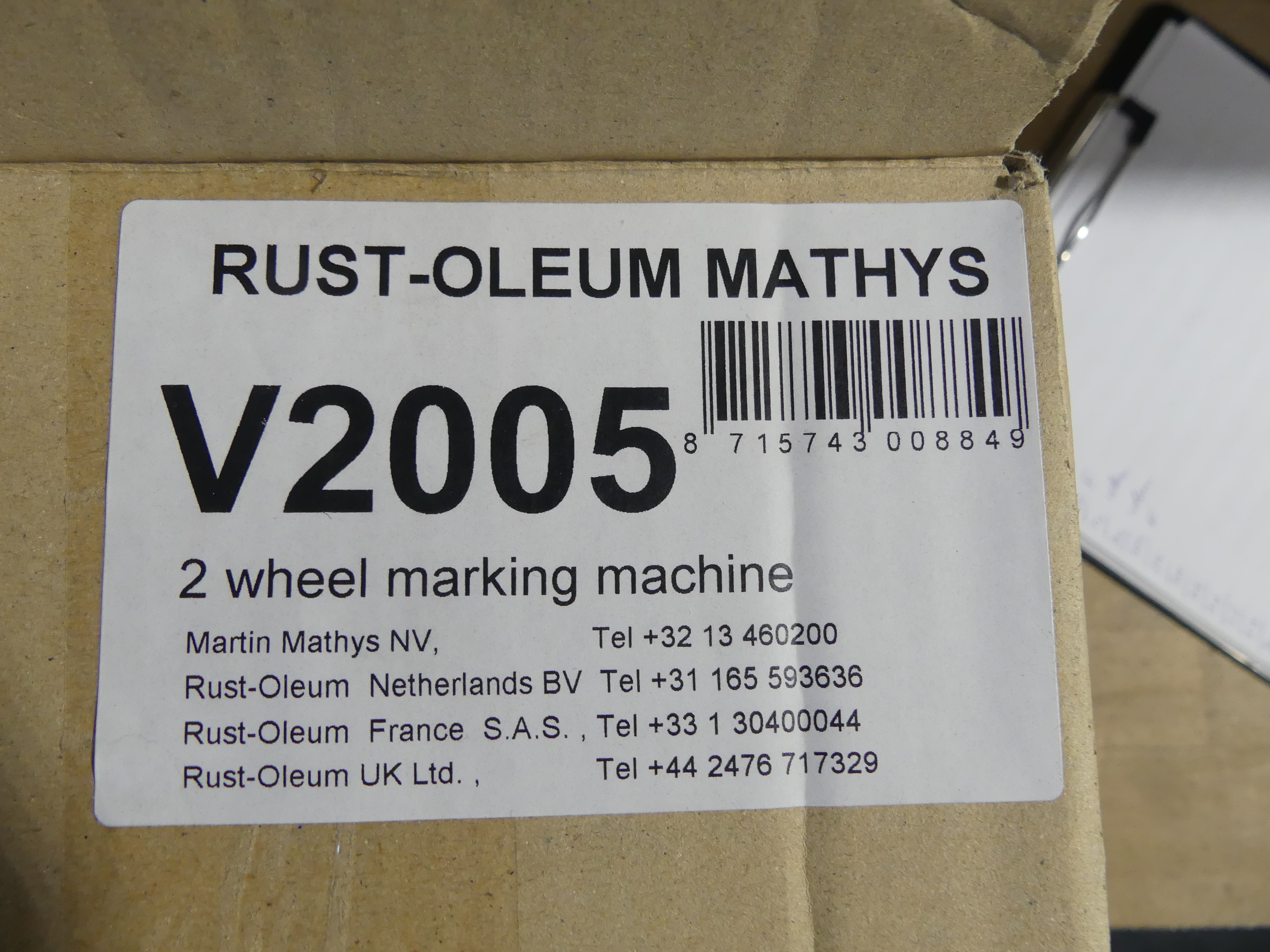 Rust-oleum V2005 wielenset 