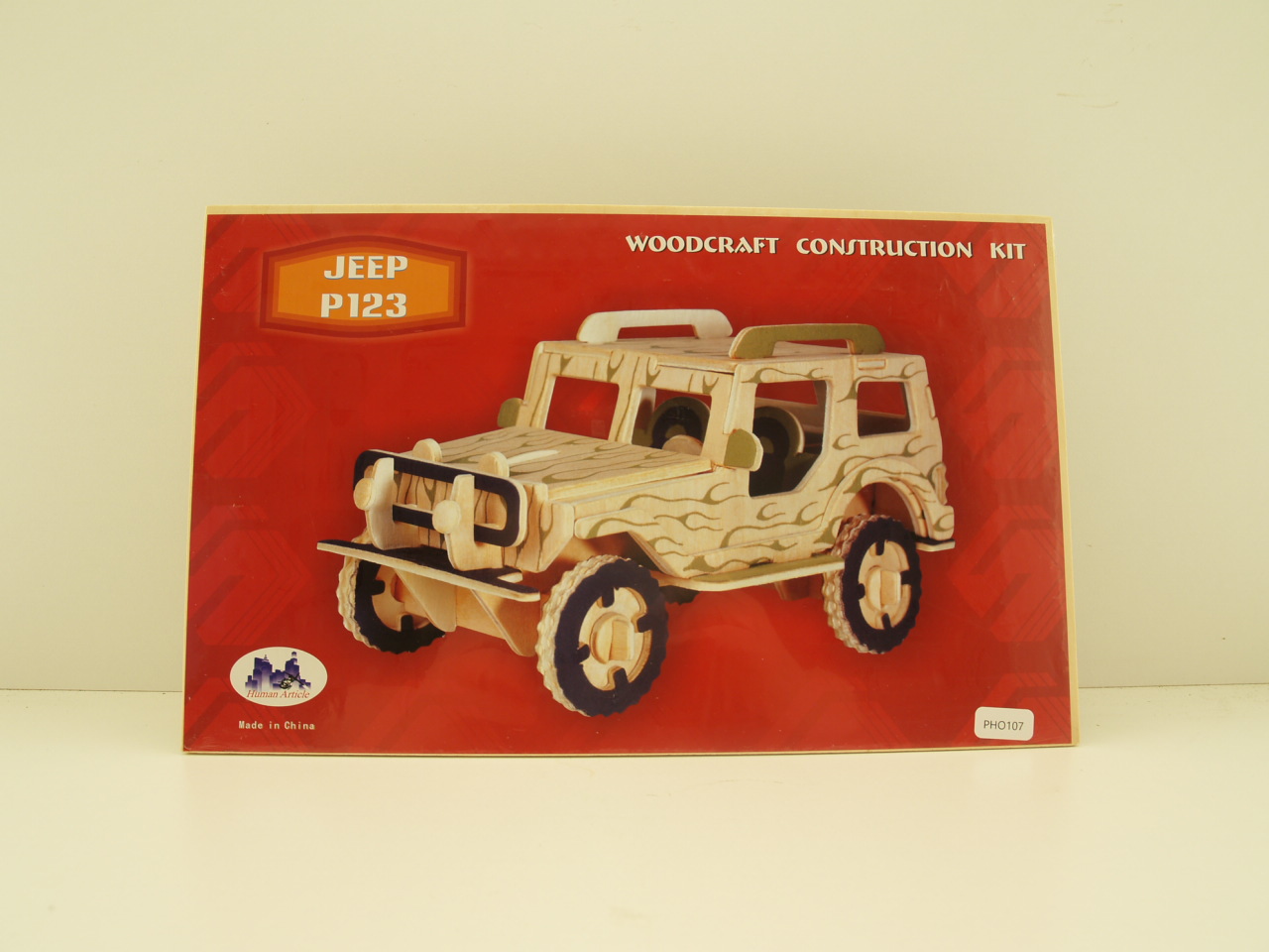 3d Puzzle Jeep P123