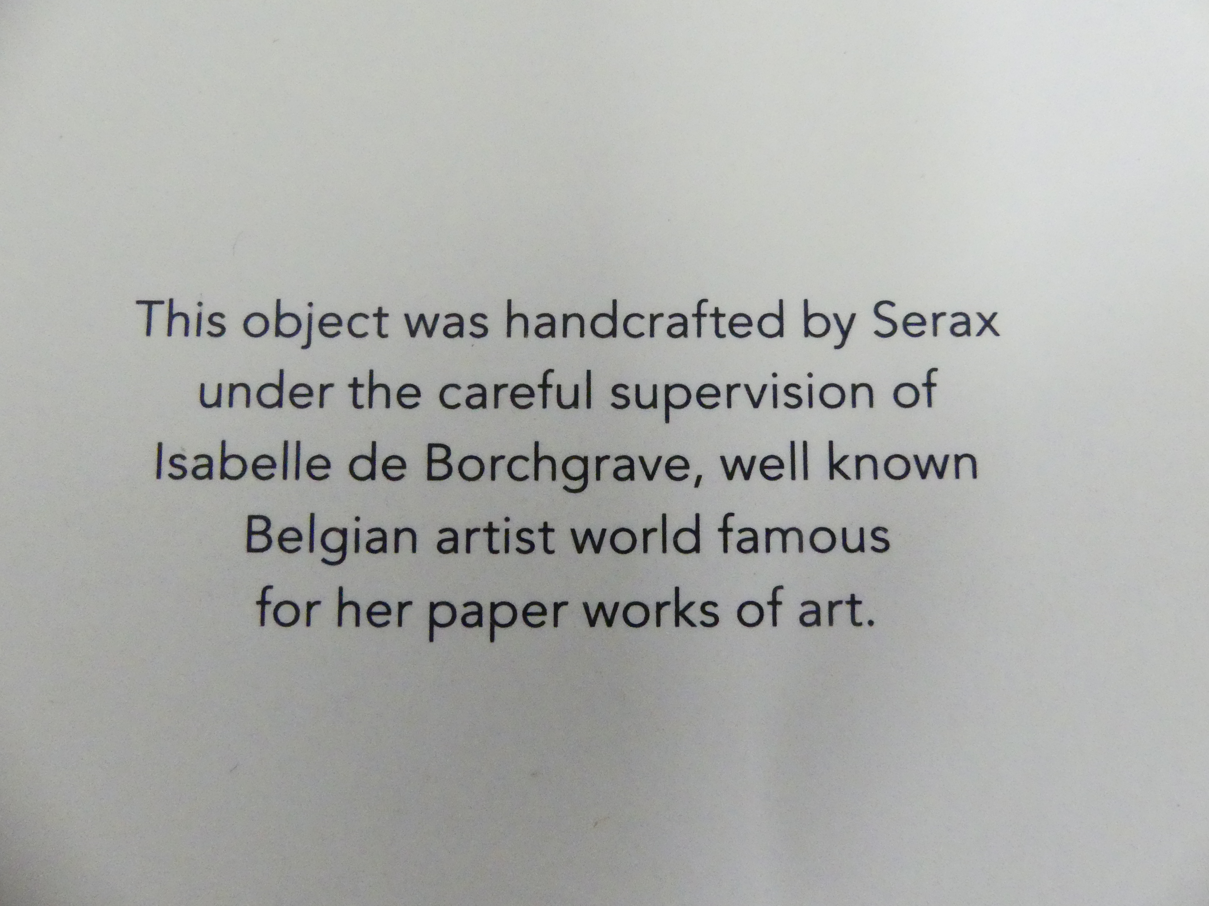 2x Serax pennendoosje, design van Isabelle de Borchgrave 