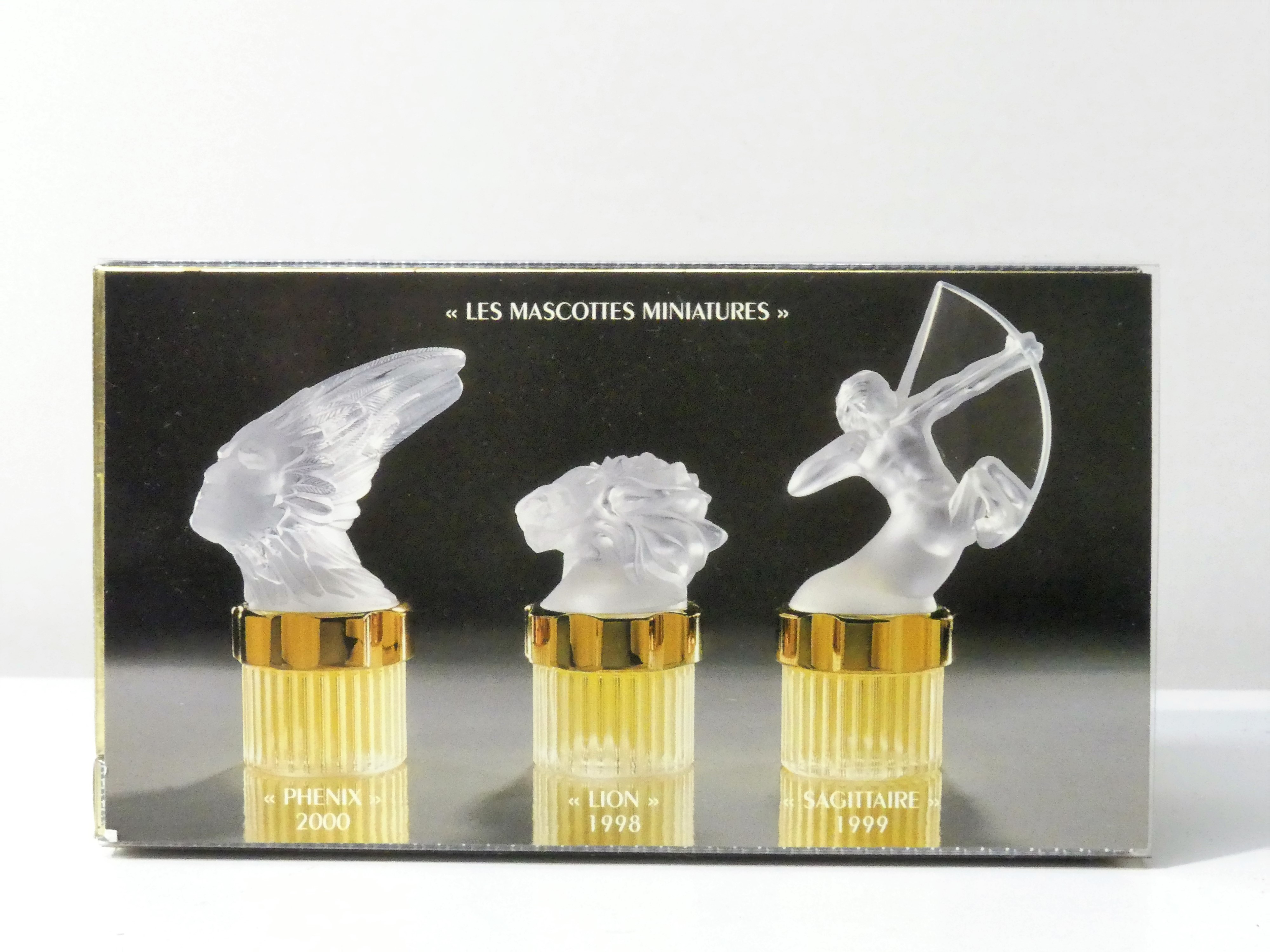 Lalique "Les Mascottes miniatures" 